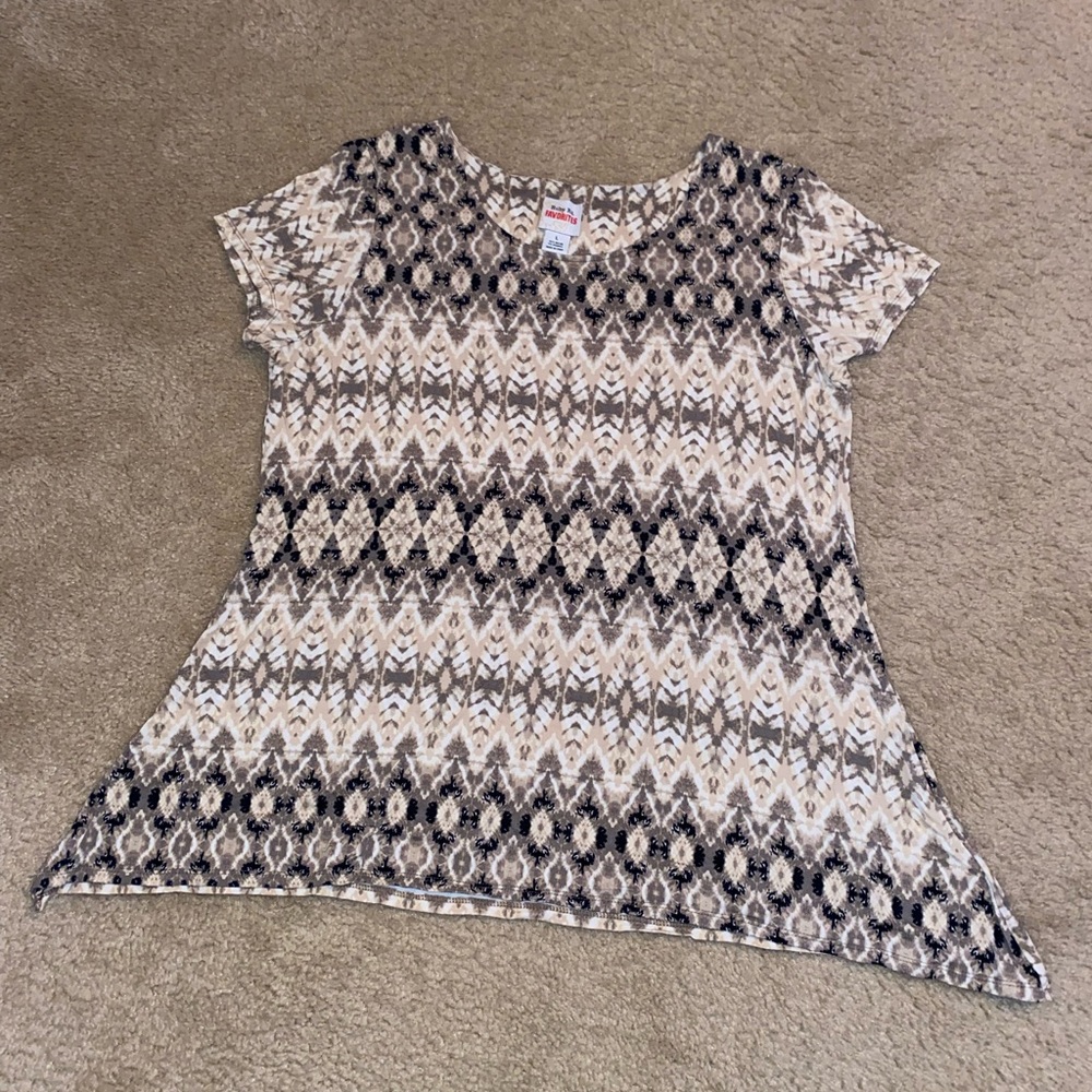 🍂NWOT Ruby Rd Asymmetrical Top🍂 - Picture 6 of 7